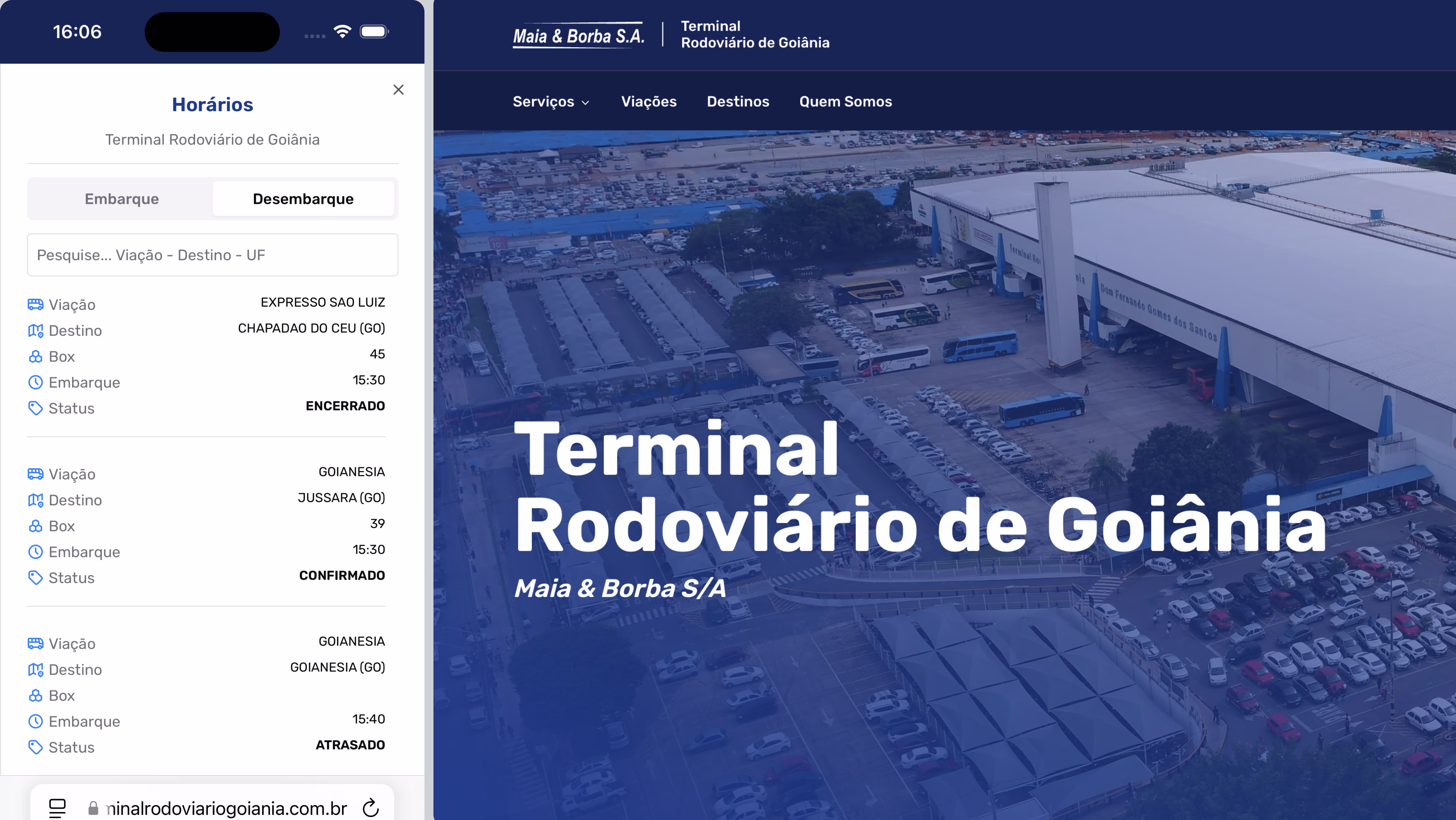 App screenshot